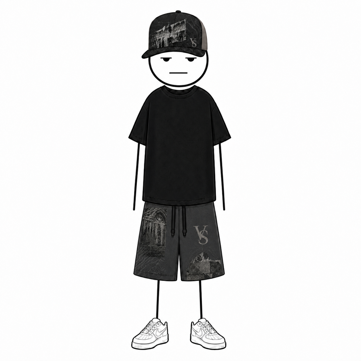 Ventic Charcoal Archive Set